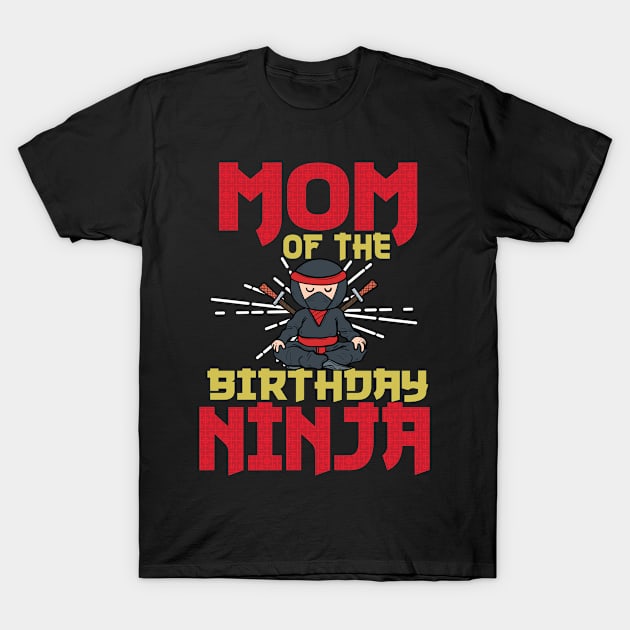 Birthday Ninja Shinobi T-Shirt by FamiLane